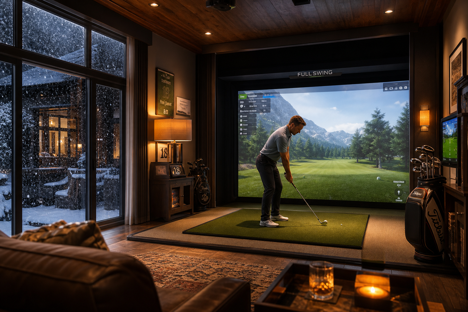 SIM GOLF_warm home interior