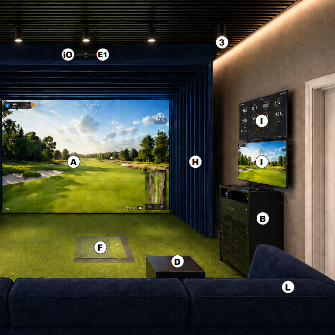 PRELIMINARY STEP - projekt i wycena symulatora golfa | SIM GOLF