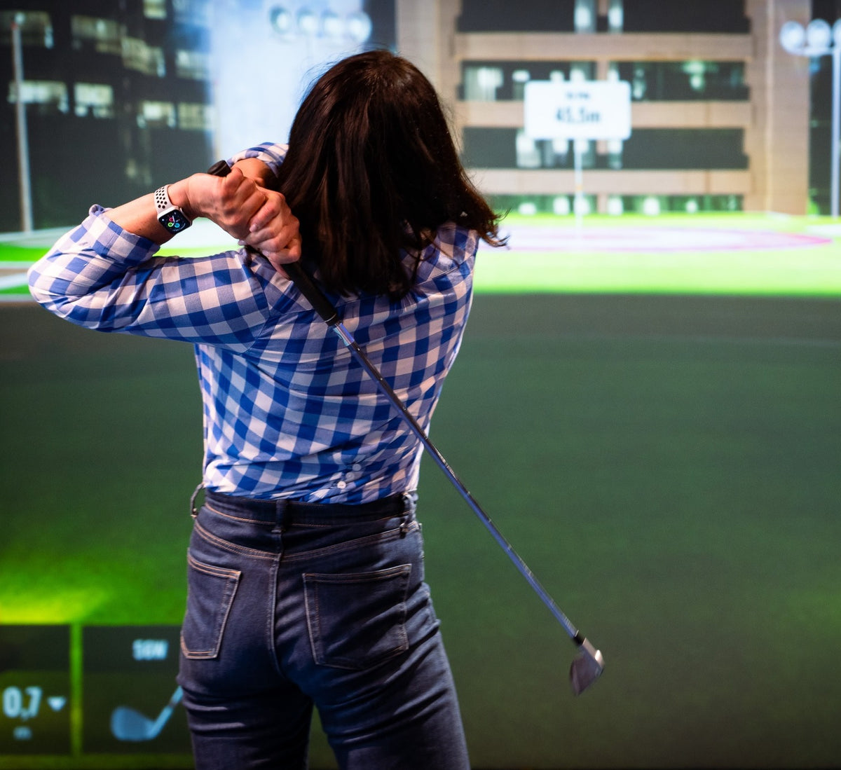 Golfsimulator-Leinwand - STANDARD